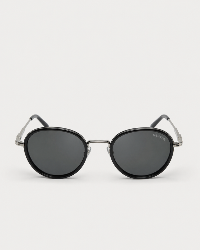Midnight Round Sunglasses