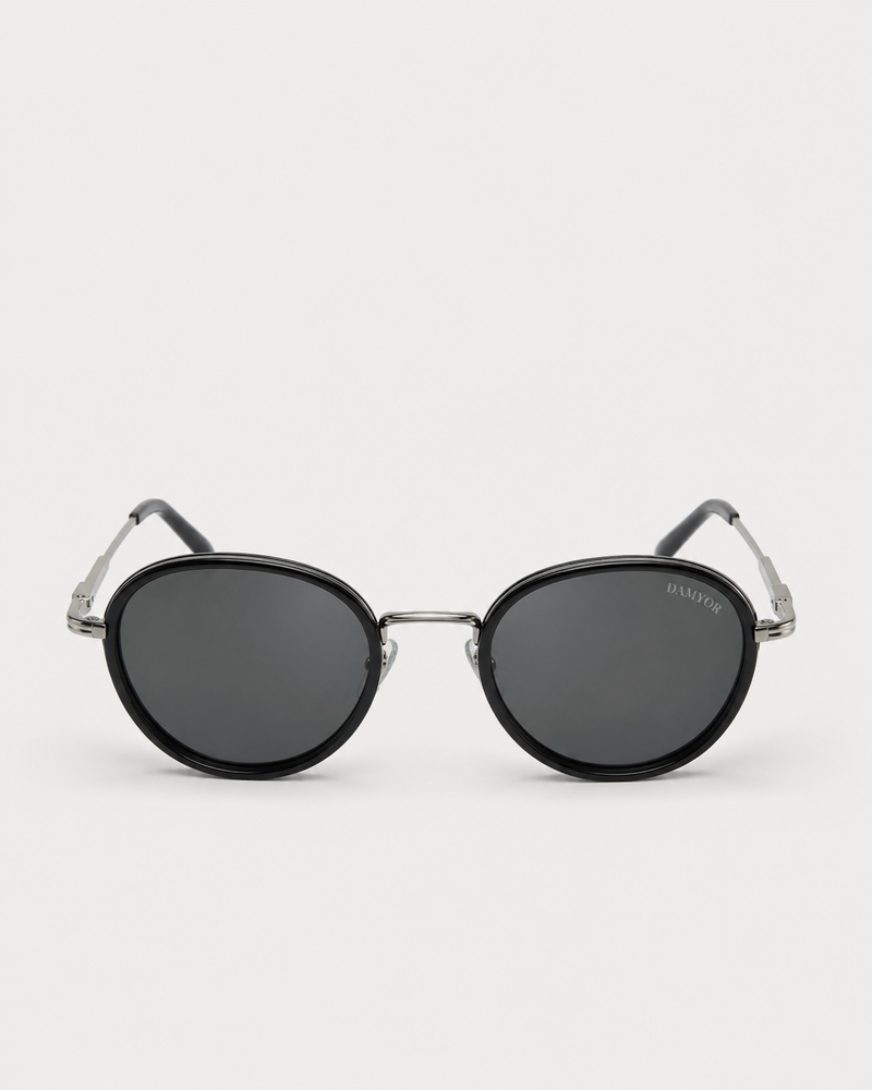 Midnight Round Sunglasses
