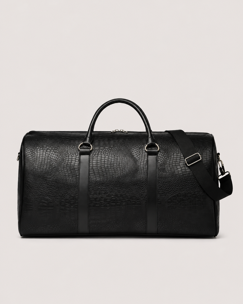 Croco Duffle Bag