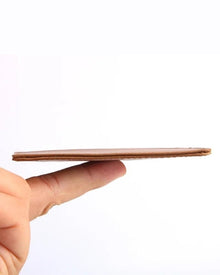 Damy Slim Leather Wallet Brown