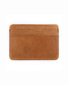 Damy Slim Leather Wallet Brown