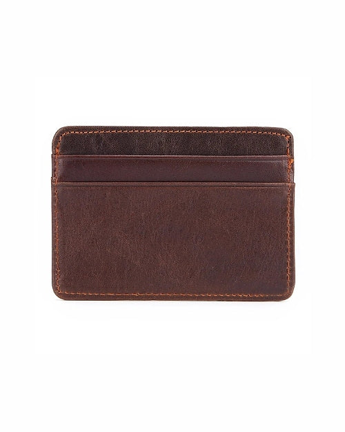 Leather Wallet Brown