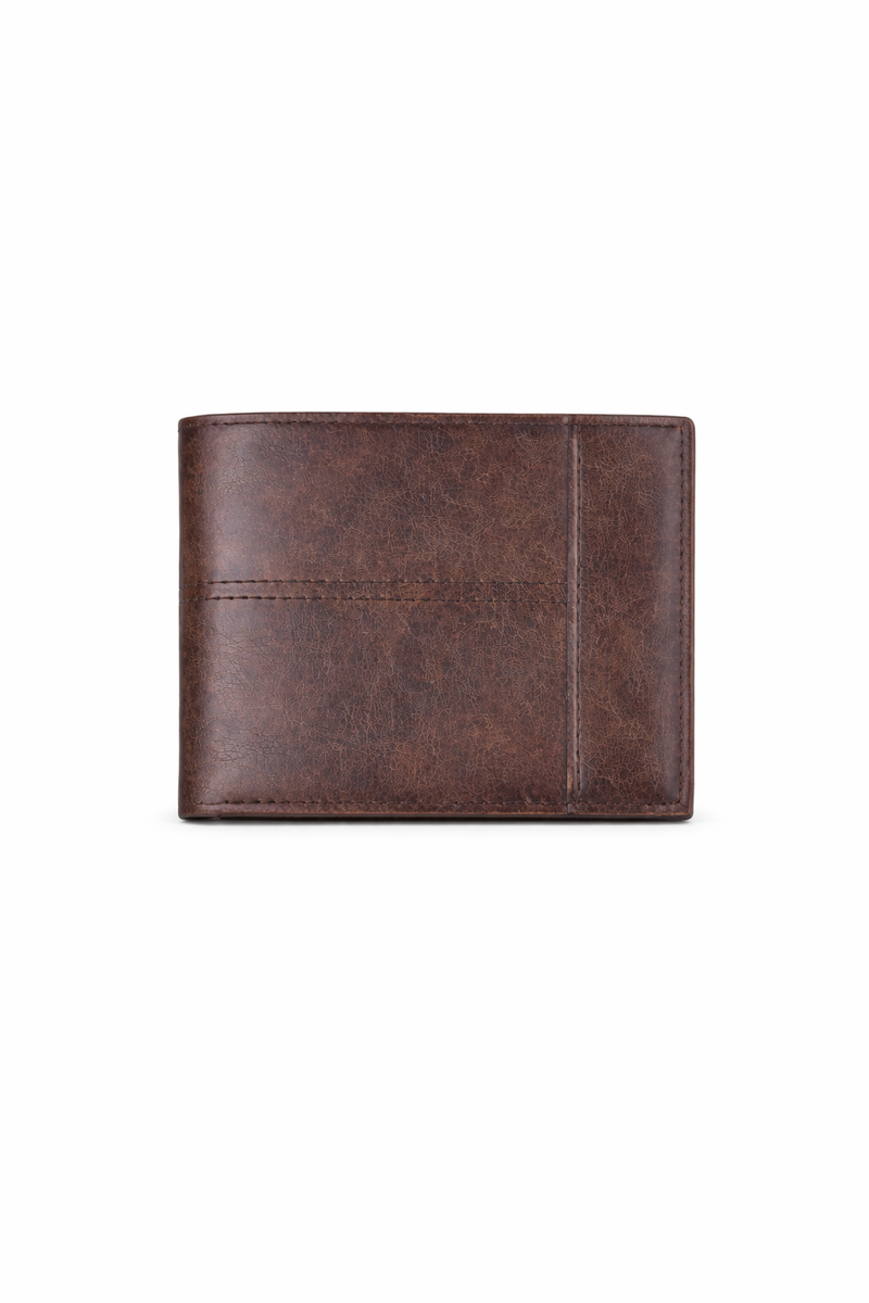 Men's Foldable Leather Wallet Damyor